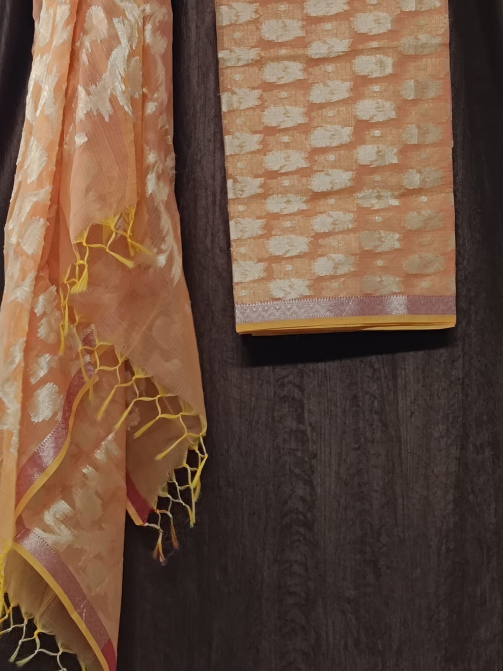 BUTTONCRYP Butta Print Yellow Kurti and Dupatta - Now Every Day Will Feel Like a Festival!