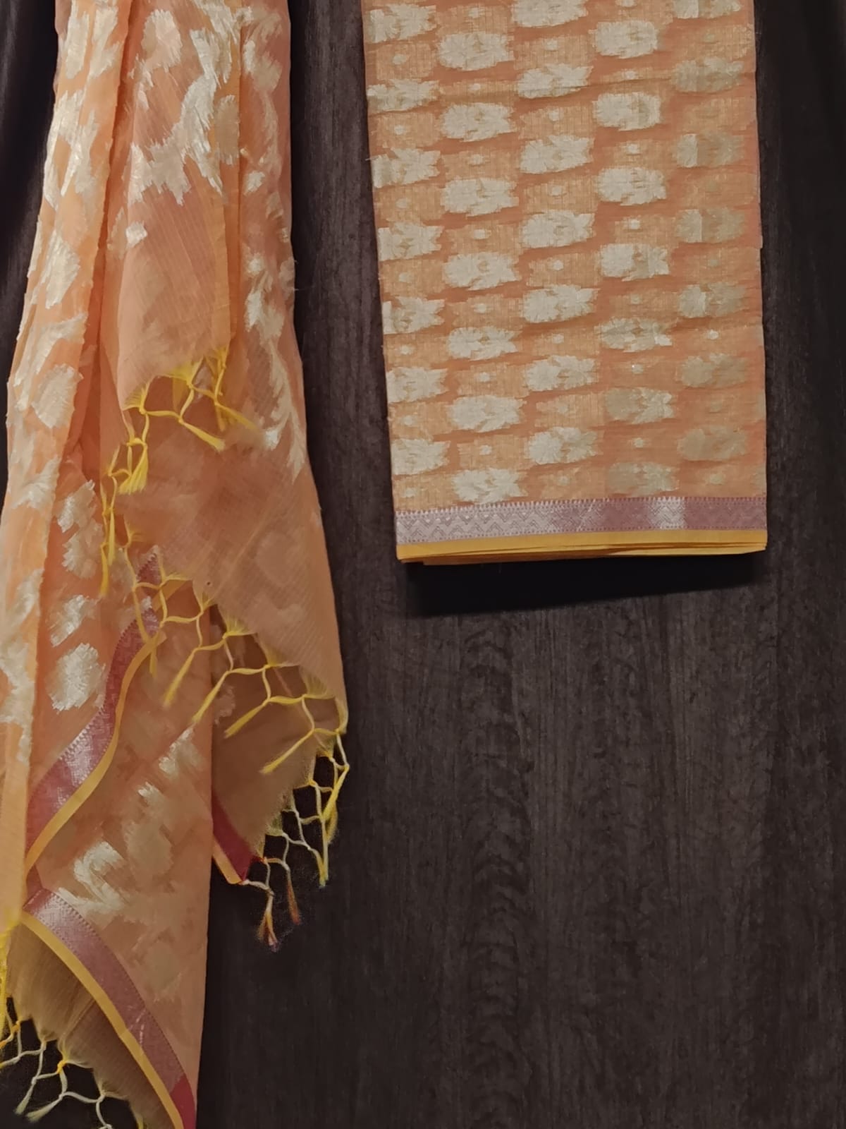 BUTTONCRYP Butta Print Yellow Kurti and Dupatta - Now Every Day Will Feel Like a Festival!