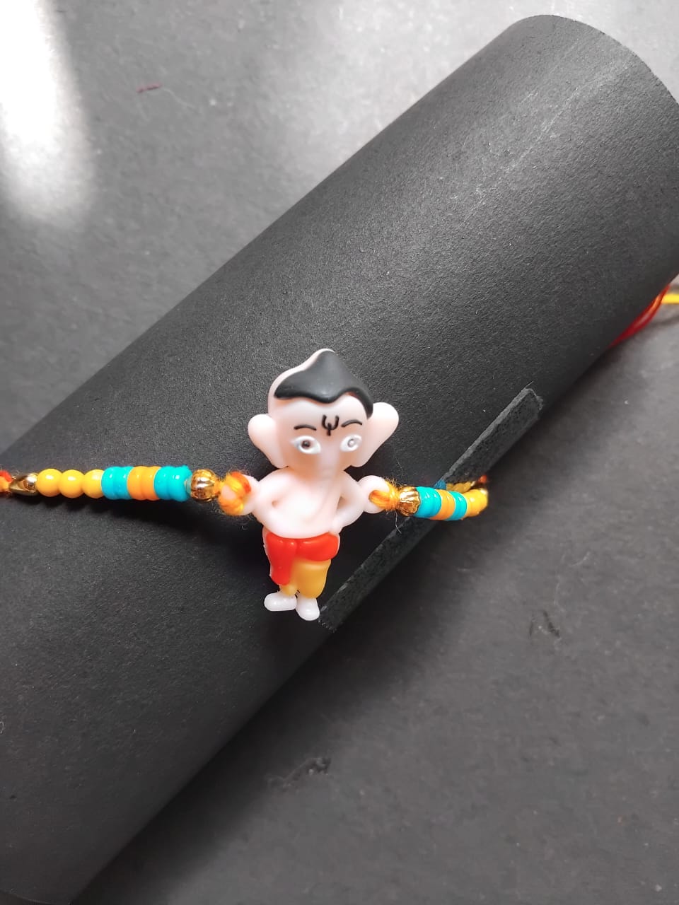 Ganpati Kids Rakhi - BUTTON CRYP की प्यारी राखी बच्चों के लिए | Cute Ganesh Rakhi for Boys