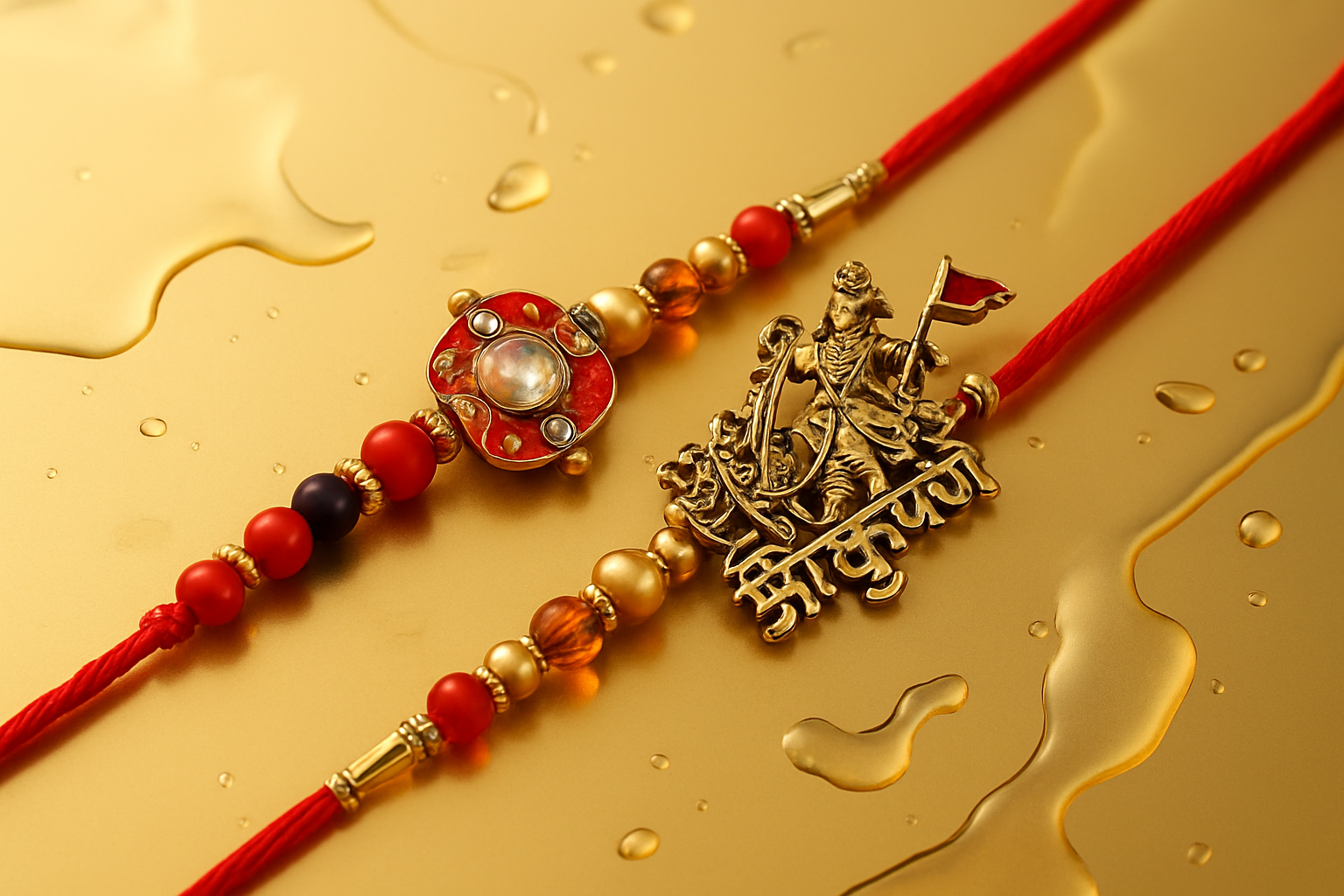 Premium Bhai Bhabhi Rakhi Couple Rakhi