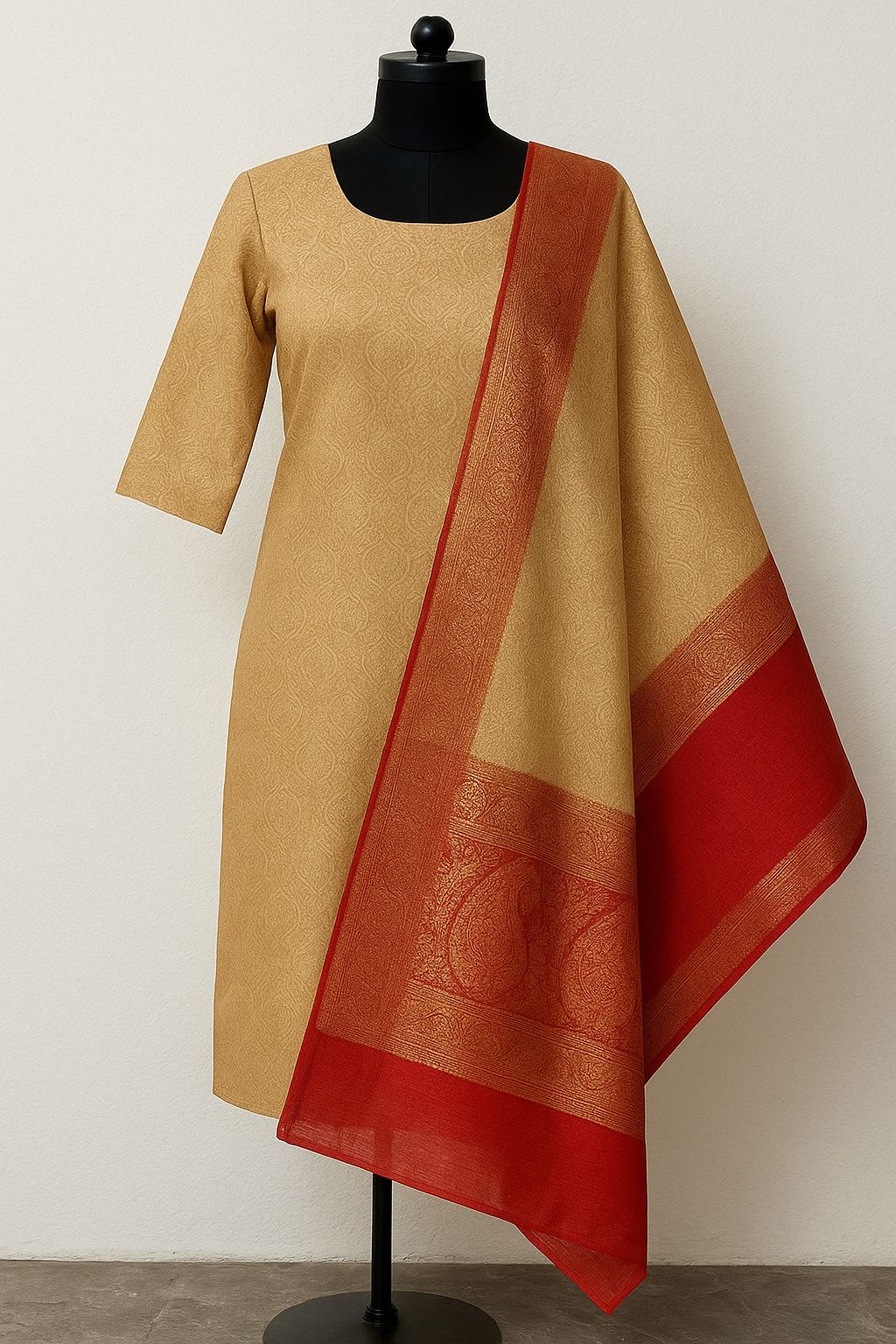 Ladies Tanzeebi Tissue Dress Material
